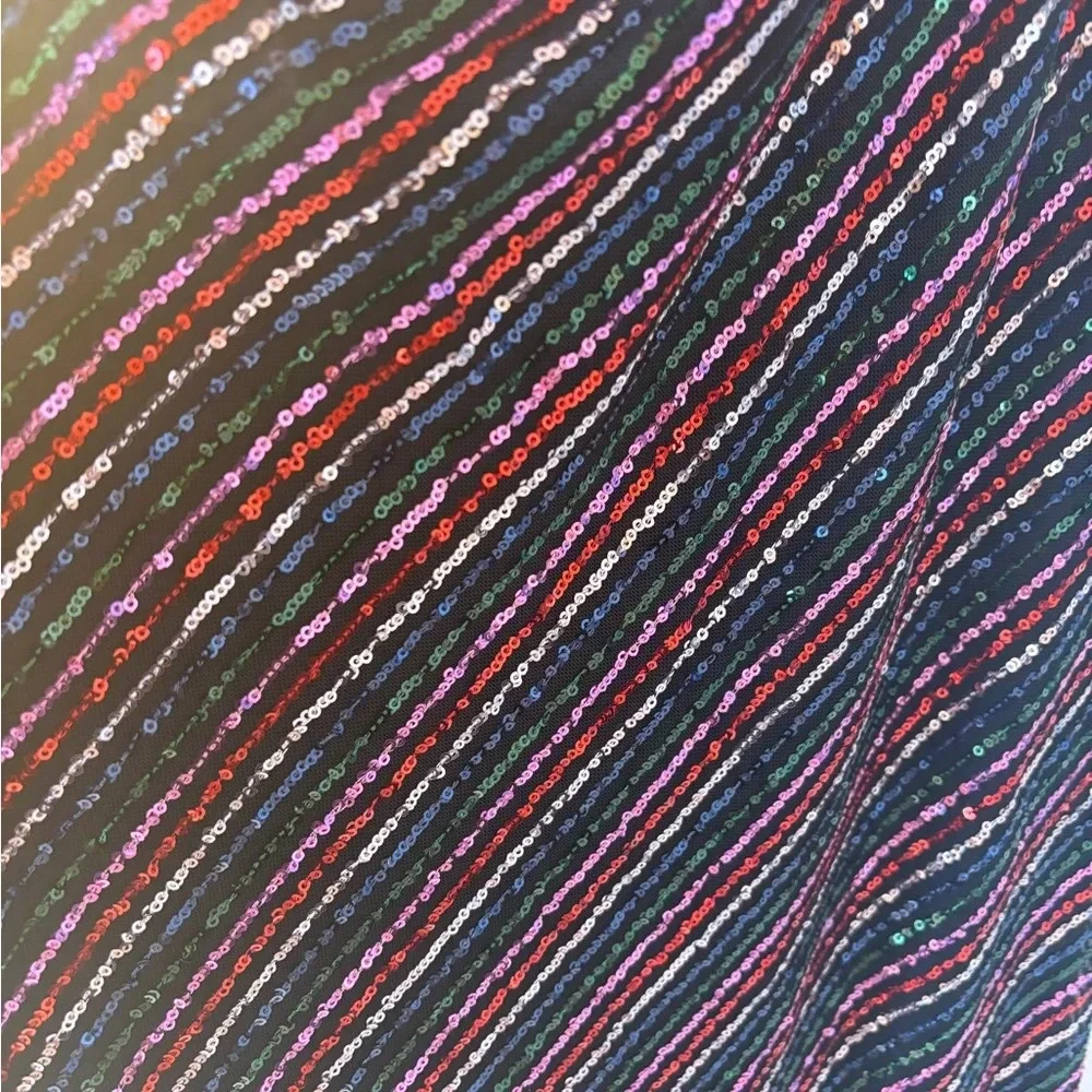 Laundry by Shelli Segal Rainbow Slip NWT Sequin Dress Size 8 - Picture 2 of 7